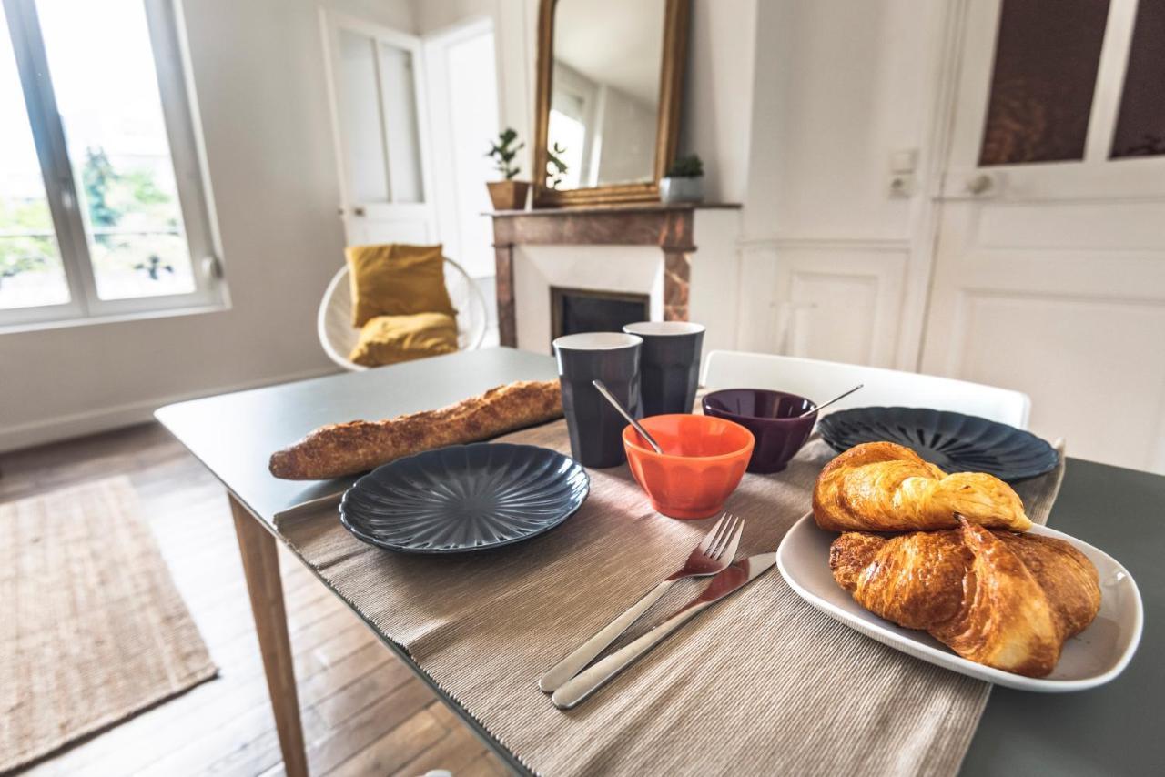Appartement cosy à 10 min à pieds de la gare Reims Extérieur photo